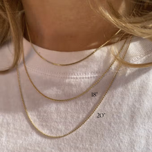 Load image into Gallery viewer, 18K Gold Filled Dainty Chain
