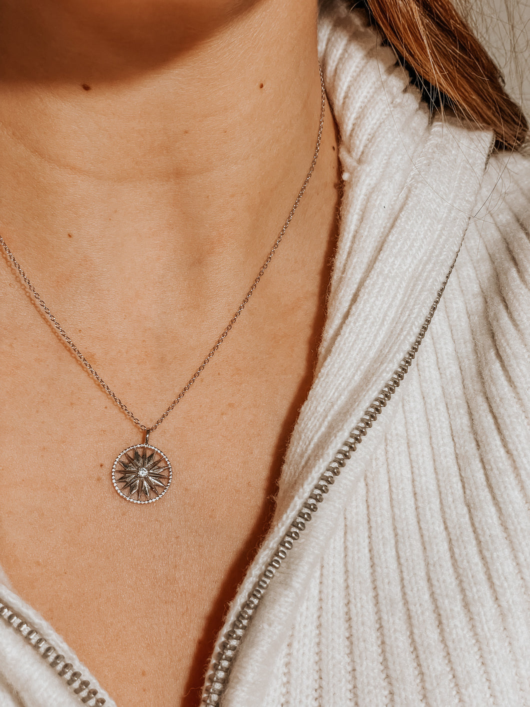 Star Circle Necklace