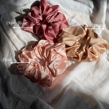 Load image into Gallery viewer, Oversized Satin Scrunchies
